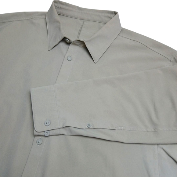 Lululemon Mens New Venture Long-Sleeve Shirt Updated Classic-Fit M/L‎ - Picture 1 of 5